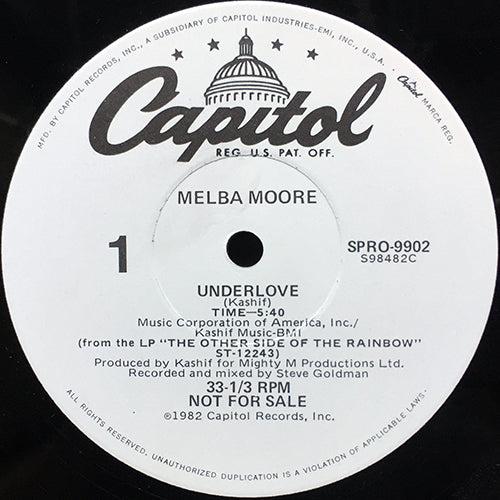 MELBA MOORE // UNDERLOVE (5:40) / (SPACIAL REMIX) (5:37)