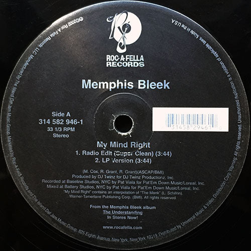 MEMPHIS BLEEK // MY MIND RIGHT (4VER)