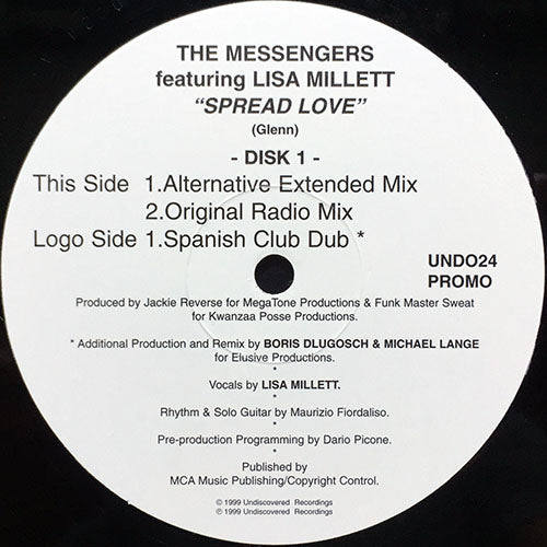 MESSENGERS feat. LISA MILLETT // SPREAD LOVE (3VER)