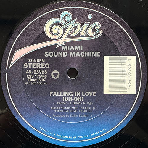MIAMI SOUND MACHINE // FALLING IN LOVE (UH-OH) (6:07) / (DUB VERSION) (5:18)