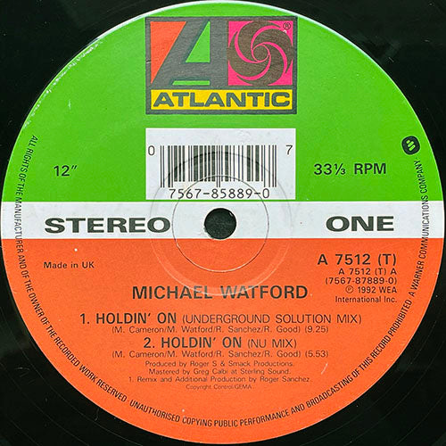 MICHAEL WATFORD // HOLDIN' ON (4VER)