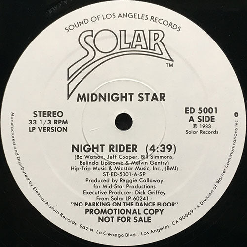 MIDNIGHT STAR // NIGHT RIDER (4:39)