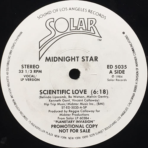 MIDNIGHT STAR // SCIENTIFIC LOVE (6:18)