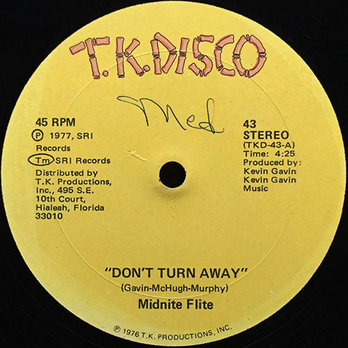 MIDNITE FLITE // DON'T TURN AWAY (4:25)