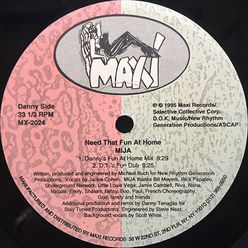MIJA // NEED THAT FUN AT HOME (4VER)