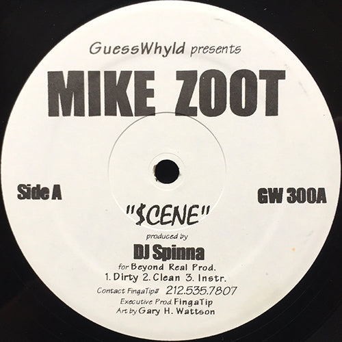 MIKE ZOOT // SCENE (3VER) / THE UNFRONTIN' FUNK SU'IN (2VER) / TURN PT. II (2VER) / LIVE + STINK (2VER) / BASSICKL'Y (2VER) / MASSIVE (2VER) / HIGH DRAMA PT. 3: THE SEARCH FOR 2 (2VER)