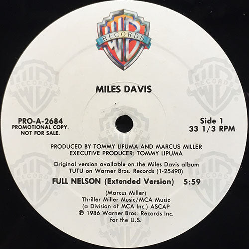 MILES DAVIS // FULL NELSON (5:59/3:59)