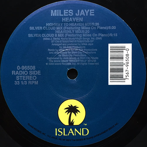 MILES JAYE // HEAVEN (7VER)