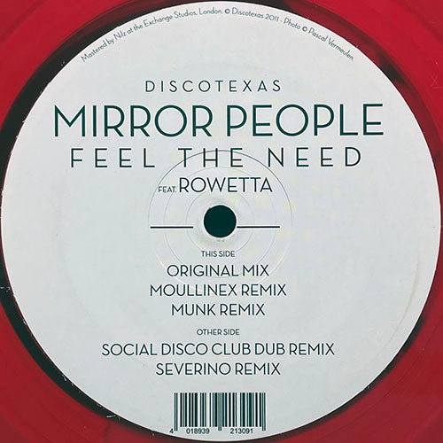 MIRROR PEOPLE feat. ROWETTA // FEEL THE NEED (5VER)