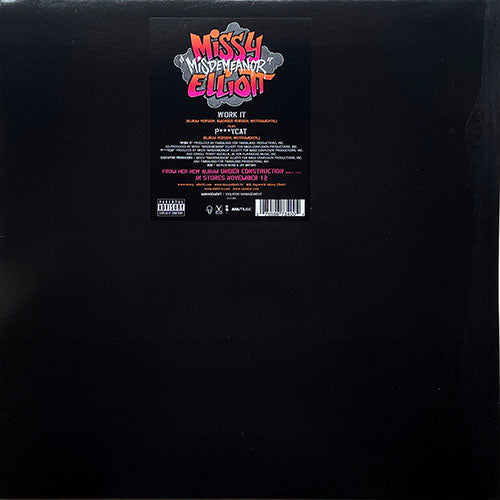 MISSY "MISDEMEANOR" ELLIOTT // WORK IT (5VER) / P***YCAT (2VER)