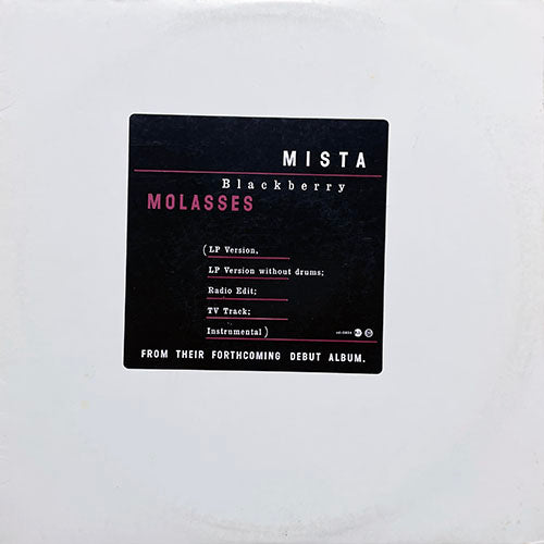 MISTA // BLACKBERRY MOLASSES (LP VERSION) (5VER)