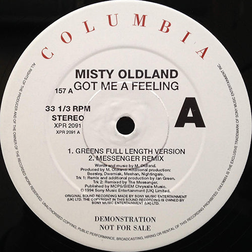 MISTY OLDLAND // GOT ME A FEELING (GREENS FULL LENGTH VERSION) (4VER)