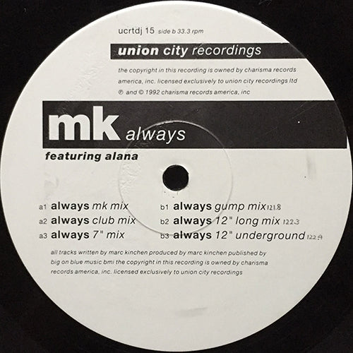 MK feat. ALANA // ALWAYS (6VER)