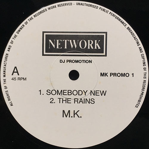 MK // SOMEBODY NEW (2VER) / THE RAINS