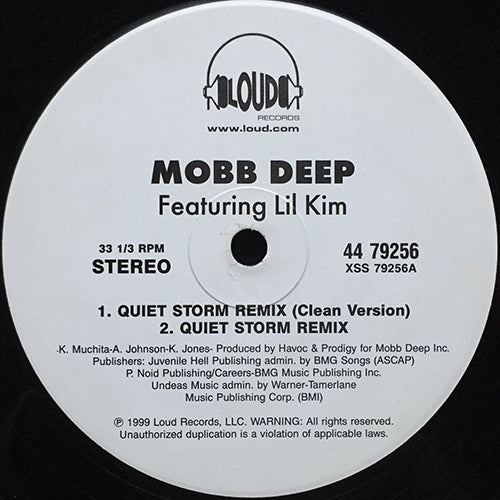 MOBB DEEP feat. LIL' KIM / NAS // QUIET STORM (REMIX) (2VER) / IT'S MINE (2VER)