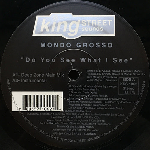 MONDO GROSSO // DO YOU SEE WHAT I SEE (5VER)