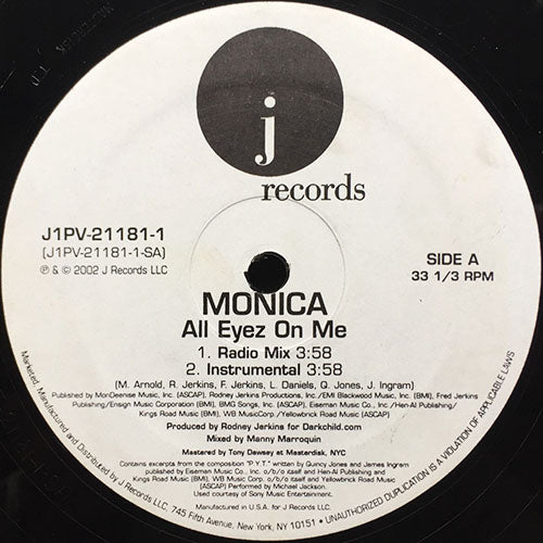 MONICA // ALL EYEZ ON ME (4VER)