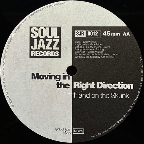 MOVING IN THE RIGHT DIRECTION // THE SUN / HAND ON THE SKUNK