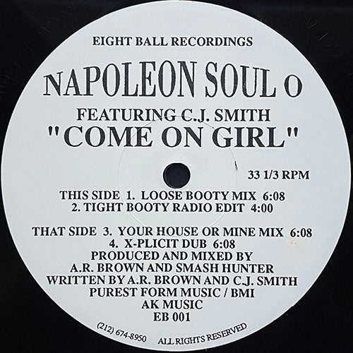 NAPOLEON SOUL O feat. C.J. SMITH // COME ON GIRL (4VER)