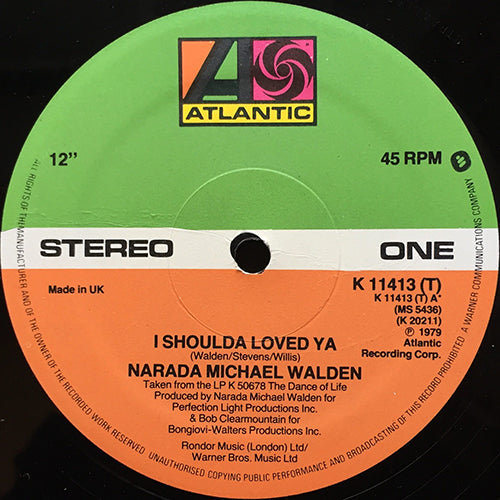 NARADA MICHAEL WALDEN // I SHOULDA LOVED YA / CARRY ON