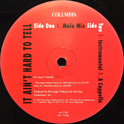 NAS // IT AIN'T HARD TO TELL (3VER)