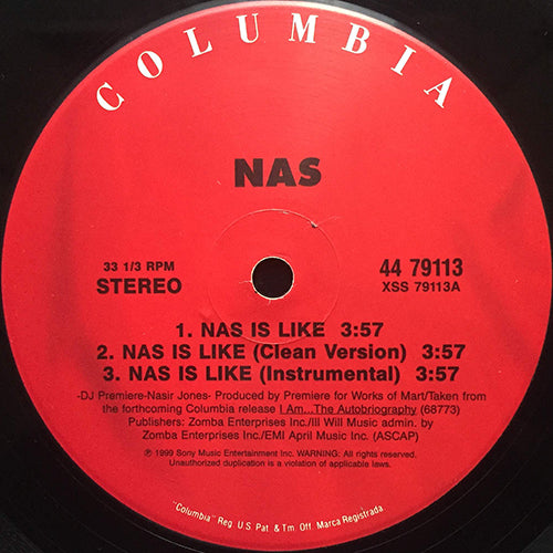 NAS // NAS IS LIKE (3VER) / DR. KNOCKBOOTS (3VER)