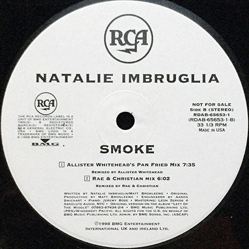 NATALIE IMBRUGLIA // SMOKE (4VER)