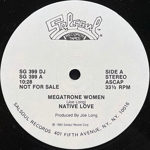 NATIVE LOVE // MEGATRONE WOMEN (10:28) / INST (10:36)
