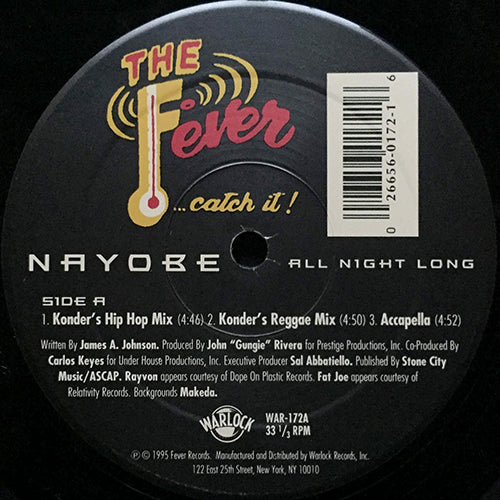 NAYOBE feat. FAT JOE & RAYVON // ALL NIGHT LONG (6VER)