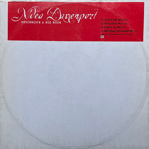 N'DEA DAVENPORT // UNDERNEATH A RED MOON (4VER)