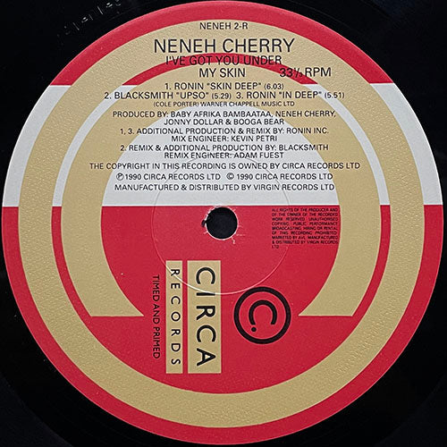 NENEH CHERRY // I'VE GOT YOU UNDER MY SKIN (SIX MIX TASTER) (6VER)