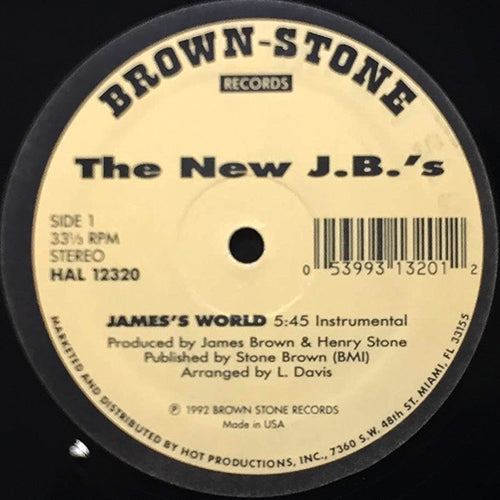 NEW JB'S // JAMES'S WORLD (5:45) / (INSTRUMENTAL) (5:45)