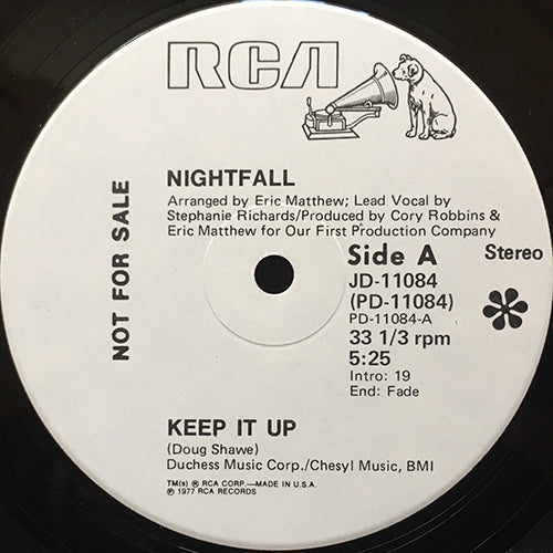 NIGHTFALL // KEEP IT UP (5:25) / INST (5:25)