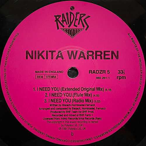 NIKITA WARREN // I NEED YOU (6VER)
