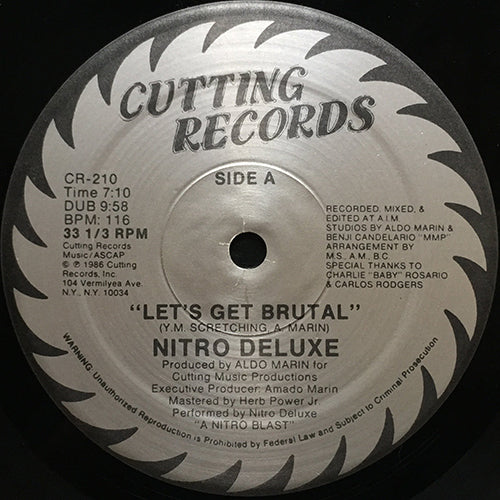 NITRO DELUXE // LET'S GET BRUTAL (7:10) / (DUB) (9:58) / THE BRUTAL HOUSE (14:07)