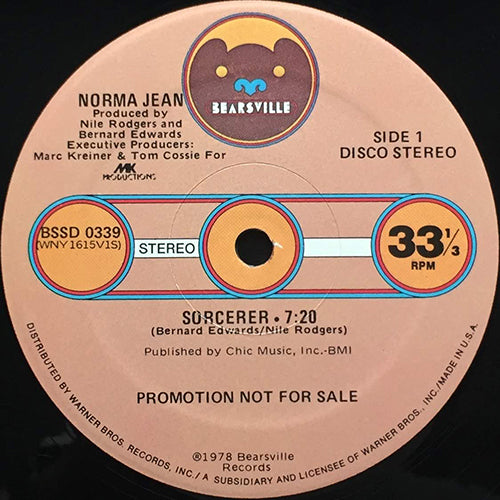NORMA JEAN // SORCERER (7:20) / I BELIEVE IN YOU (5:11)