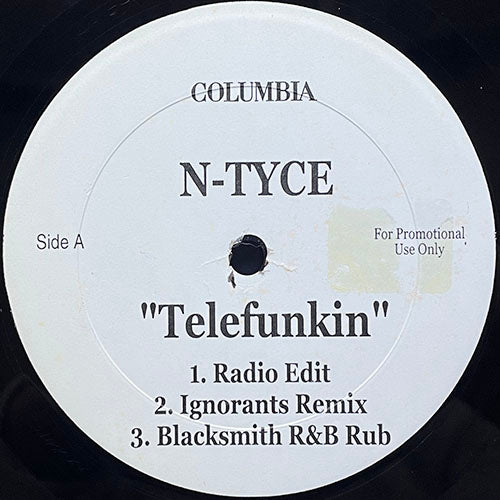 N-TYCE // TELEFUNKIN' (BLACKSMITH, IGNORANTS REMIX & ORIGINAL) (4VER)