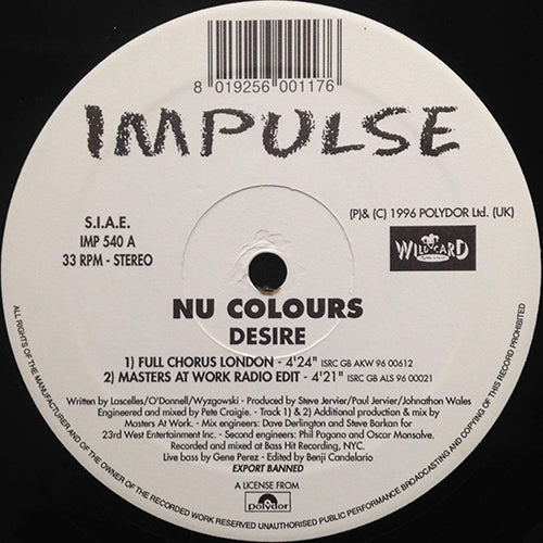 NU COLOURS // DESIRE (6VER)