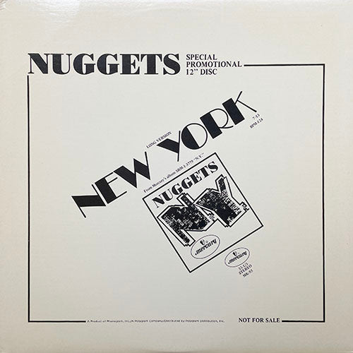 NUGGETS // NEW YORK (EXTENDED) (7:13) / (EDITED) (3:17)
