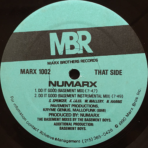 NUMARX // DO IT GOOD (5VER)