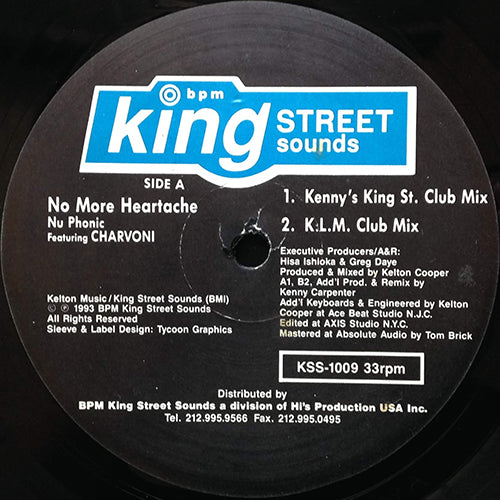 NU PHONIC feat. CHARVONI // NO MORE HEARTACHE (5VER)