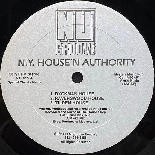 N.Y. HOUSE'N AUTHORITY // DYCKMAN HOUSE / RAVENSWOOD HOUSE / TILDEN HOUSE / HIGH BRIDGE HOUSE / FORT GREEN HOUSE / FORTY HOUSE