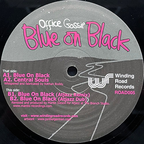 OFFICE GOSSIP // BLUE ON BLACK (3VER) / CENTRAL SOULS
