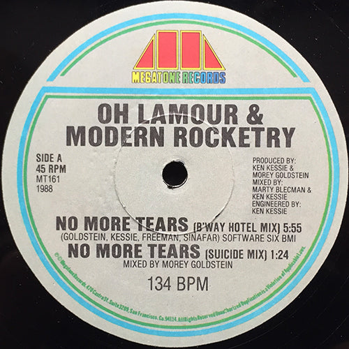 OH LAMOUR & MODERN ROCKETRY // NO MORE TEARS (4VER)