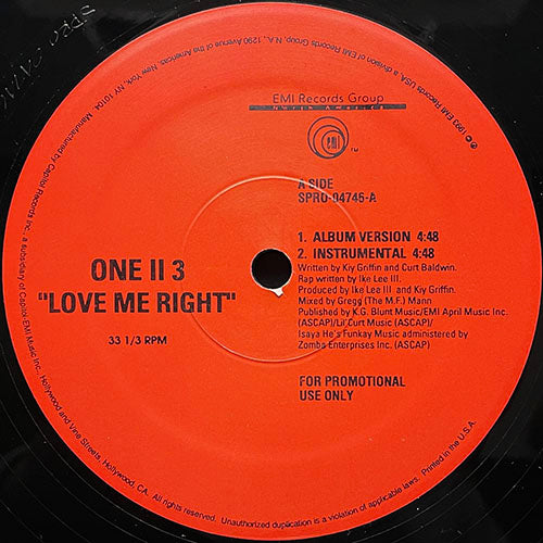 ONE II 3 // LOVE ME RIGHT (4VER)
