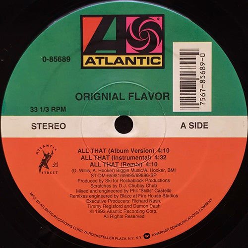 ORIGINAL FLAVOR // ALL THAT (4VER) / HIT (2VER)