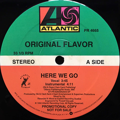 ORIGINAL FLAVOR // HERE WE GO (2VER) / WAY WIT WORDS (LP VERSION)