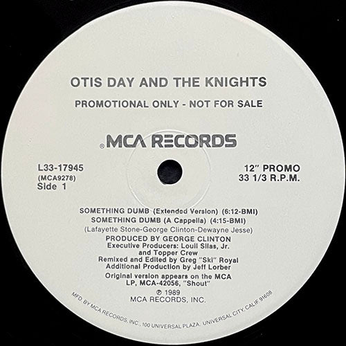 OTIS DAY & THE KNIGHTS // SOMETHING DUMB (6VER)