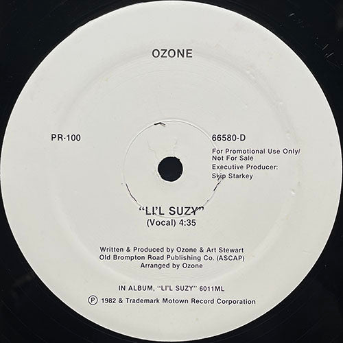 OZONE // LI'L SUZY (4:35) / (INSTRUMENTAL) (4:51)