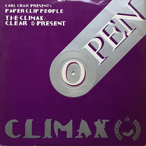 CARL CRAIG presents PAPERCLIP PEOPLE // THE CLIMAX (RE-WORKED) (15:36) / (CLEAR & PRESENT (14:42)